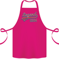 Legend Since 19th Birthday 2004 Cotton Apron 100% Organic Pink