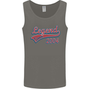 Legend Since 19th Birthday 2004 Mens Vest Tank Top Charcoal