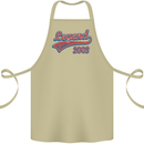 Legend Since 20th Birthday 2003 Cotton Apron 100% Organic Khaki