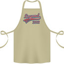 Legend Since 21st Birthday 2002 Cotton Apron 100% Organic Khaki
