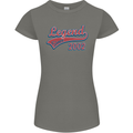 Legend Since 21st Birthday 2002 Womens Petite Cut T-Shirt Charcoal