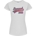 Legend Since 21st Birthday 2002 Womens Petite Cut T-Shirt White