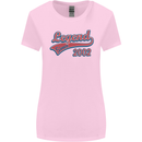 Legend Since 21st Birthday 2002 Womens Wider Cut T-Shirt Light Pink