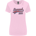 Legend Since 22nd Birthday 2001 Womens Wider Cut T-Shirt Light Pink