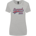 Legend Since 22nd Birthday 2001 Womens Wider Cut T-Shirt Sports Grey