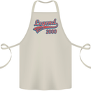 Legend Since 23rd Birthday 2000 Cotton Apron 100% Organic Natural