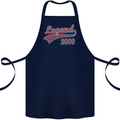 Legend Since 23rd Birthday 2000 Cotton Apron 100% Organic Navy Blue