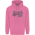 Legend Since 23rd Birthday 2000 Mens 80% Cotton Hoodie Azelea