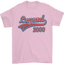 Legend Since 23rd Birthday 2000 Mens T-Shirt 100% Cotton Light Pink