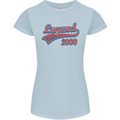 Legend Since 23rd Birthday 2000 Womens Petite Cut T-Shirt Light Blue