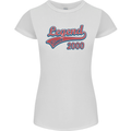 Legend Since 23rd Birthday 2000 Womens Petite Cut T-Shirt White