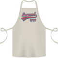 Legend Since 24th Birthday 1999 Cotton Apron 100% Organic Natural