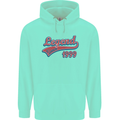 Legend Since 24th Birthday 1999 Mens 80% Cotton Hoodie Peppermint