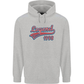 Legend Since 25th Birthday 1998 Mens 80% Cotton Hoodie Sports Grey