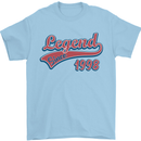 Legend Since 25th Birthday 1998 Mens T-Shirt 100% Cotton Light Blue