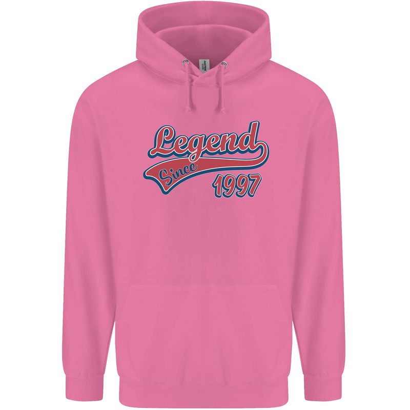 Legend Since 26th Birthday 1997 Mens 80% Cotton Hoodie Azelea
