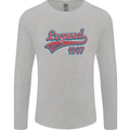 Legend Since 26th Birthday 1997 Mens Long Sleeve T-Shirt Sports Grey