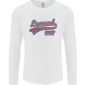Legend Since 26th Birthday 1997 Mens Long Sleeve T-Shirt White