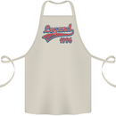 Legend Since 27th Birthday 1996 Cotton Apron 100% Organic Natural