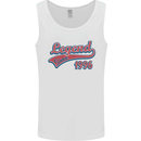 Legend Since 27th Birthday 1996 Mens Vest Tank Top White