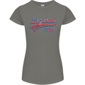 Legend Since 27th Birthday 1996 Womens Petite Cut T-Shirt Charcoal