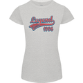 Legend Since 27th Birthday 1996 Womens Petite Cut T-Shirt Sports Grey