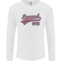 Legend Since 28th Birthday 1995 Mens Long Sleeve T-Shirt White