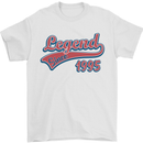Legend Since 28th Birthday 1995 Mens T-Shirt 100% Cotton White