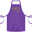 Legend Since 29th Birthday 1994 Cotton Apron 100% Organic Purple