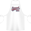 Legend Since 29th Birthday 1994 Cotton Apron 100% Organic White