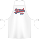 Legend Since 29th Birthday 1994 Cotton Apron 100% Organic White
