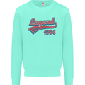 Legend Since 29th Birthday 1994 Mens Sweatshirt Jumper Peppermint
