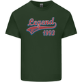 Legend Since 30th Birthday 1993 Mens Cotton T-Shirt Tee Top Forest Green