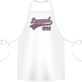 Legend Since 31st Birthday 1992 Cotton Apron 100% Organic White