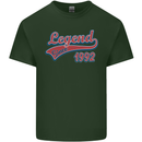 Legend Since 31st Birthday 1992 Mens Cotton T-Shirt Tee Top Forest Green