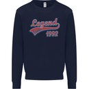 Legend Since 31st Birthday 1992 Mens Sweatshirt Jumper Navy Blue