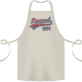 Legend Since 32nd Birthday 1991 Cotton Apron 100% Organic Natural