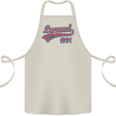 Legend Since 32nd Birthday 1991 Cotton Apron 100% Organic Natural