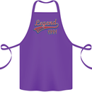 Legend Since 32nd Birthday 1991 Cotton Apron 100% Organic Purple