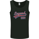 Legend Since 32nd Birthday 1991 Mens Vest Tank Top Black