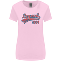 Legend Since 32nd Birthday 1991 Womens Wider Cut T-Shirt Light Pink
