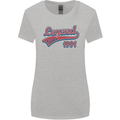 Legend Since 32nd Birthday 1991 Womens Wider Cut T-Shirt Sports Grey