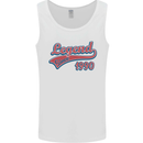 Legend Since 33rd Birthday 1990 Mens Vest Tank Top White