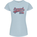Legend Since 33rd Birthday 1990 Womens Petite Cut T-Shirt Light Blue