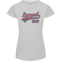 Legend Since 34th Birthday 1989 Womens Petite Cut T-Shirt Sports Grey