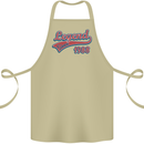Legend Since 35th Birthday 1988 Cotton Apron 100% Organic Khaki