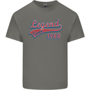 Legend Since 35th Birthday 1988 Mens Cotton T-Shirt Tee Top Charcoal