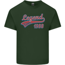 Legend Since 35th Birthday 1988 Mens Cotton T-Shirt Tee Top Forest Green