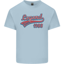Legend Since 35th Birthday 1988 Mens Cotton T-Shirt Tee Top Light Blue