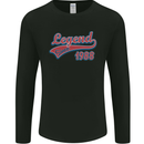 Legend Since 35th Birthday 1988 Mens Long Sleeve T-Shirt Black
